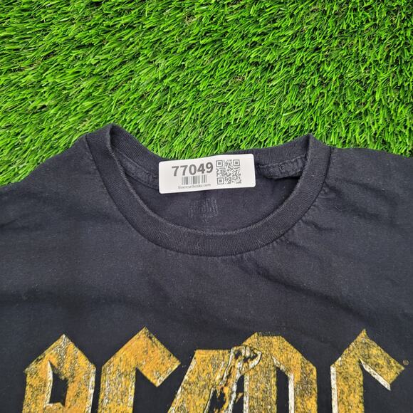ACDC Shirt Womens XL 23x26 Stiff-Upper-Lip Black - Picture 10 of 12
